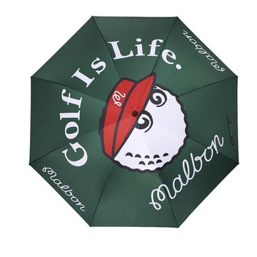 12h出貨 公司貨 附發票 韓版Malbon大號雨傘半自動男女三人晴雨兩用防曬傘防紫外線加厚