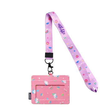 英國【Hugger】兒童識別證套 獨角獸(票夾卡套證件套識別證套名片收納)