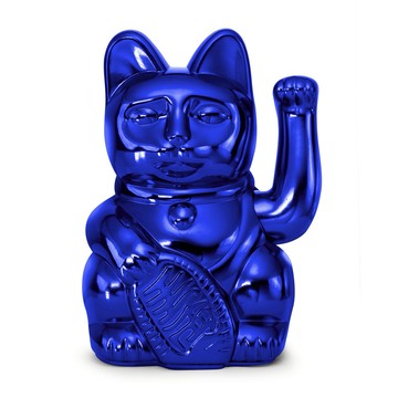 【DONKEY PRODUCTS】Lucky Cat 招財貓-宇宙限定款_ (亮藍)(15cm)