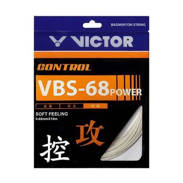 VICTOR 控制羽拍線-攻-日本製 羽毛球 羽球 球拍線 0.68MM 勝利