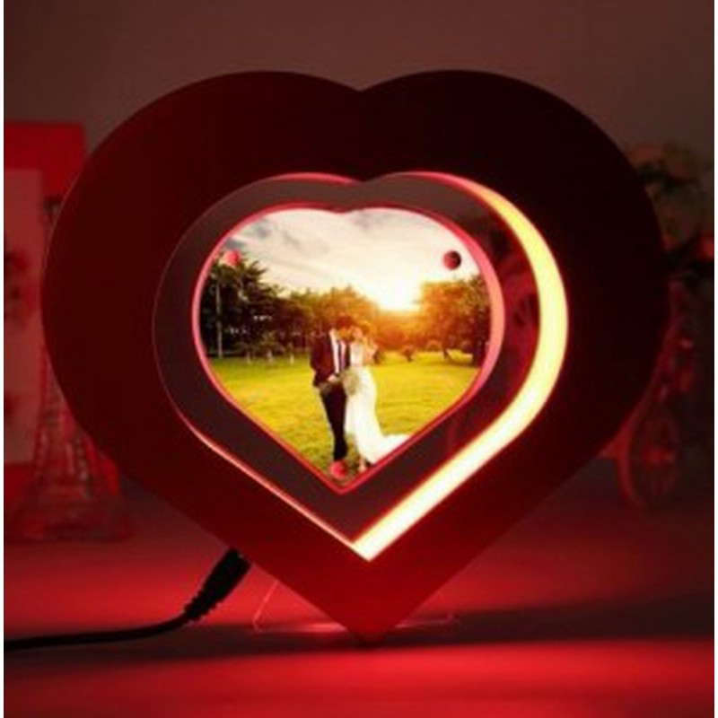 宙に浮くフォトフレーム ハート型 Fl 002 通販 Lineポイント最大1 0 Get Lineショッピング