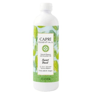 CAPRI ESSENTIALS 洗碗精 甜羅勒  473ml  1瓶