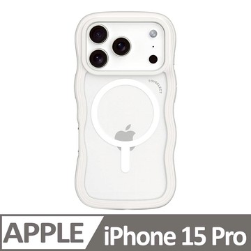 iPhone 15 Pro 6.1吋 BLAC雲朵波波MagSafe iPhone手機殼 雲霧白