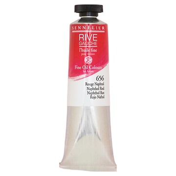 SENNELIER 申內利爾 Rive里夫專家級油畫顏料 一般色 萘酚紅 N130312.656  40ml  1色