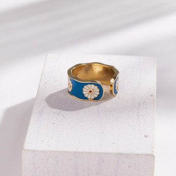 日式古典菊花・戒指