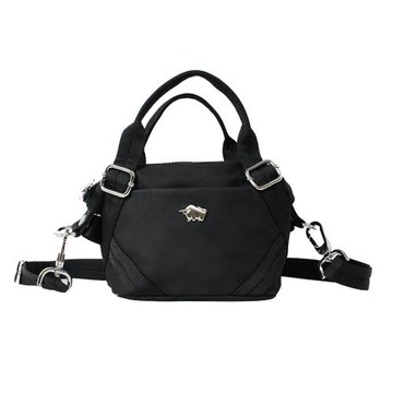 DRAKA 達卡 - 英倫England風-手提/斜背mini包-黑