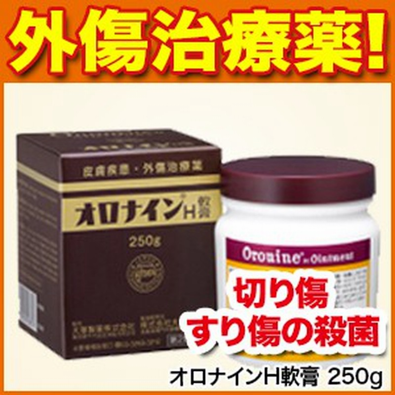 オロナインh軟膏 250g 皮膚の薬 切り傷 すり傷 第2類医薬品 大塚製薬 通販 Lineポイント最大1 0 Get Lineショッピング
