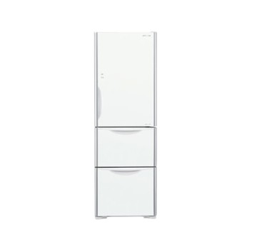 【HITACHI 日立】RG41B-GPW 394公升 一級 變頻三門冰箱-琉璃白