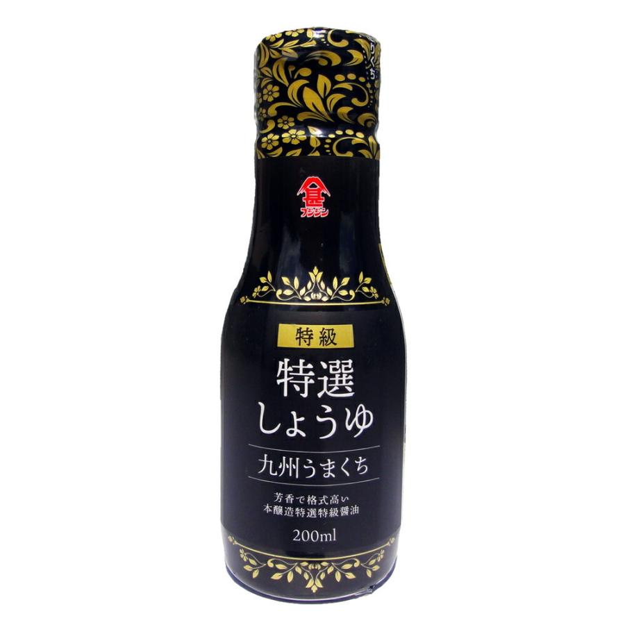 フジジン 特選しょうゆ 九州うまくち 特級 200ml (醤油 うまくちしょうゆ 調味料 富士甚醤油) 通販 LINEポイント最大0.5%GET LINEショッピング ●ヤマサ 鮮度の一滴 特選しょうゆ●