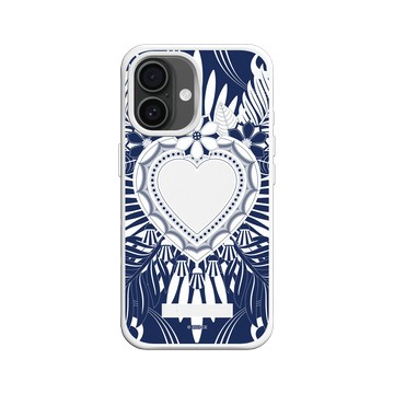 iPhone 16 SolidX 白 - Catalina Estrada - Blue Heart