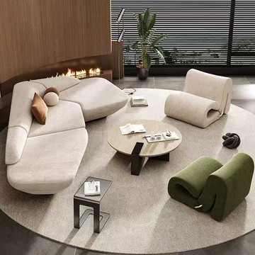 公司貨 免運 超低價 出租屋ins風家居美甲店休息區沙發輕奢辦公室家用北歐風全套沙發 快速發貨