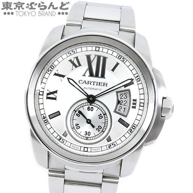 カルティエ CARTIER カリブルドゥカルティエ W7100015 シルバー ...