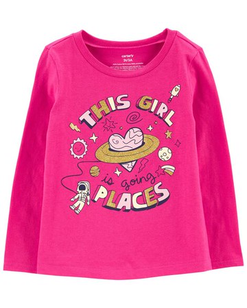 Kid Space Going Places Jersey Tee