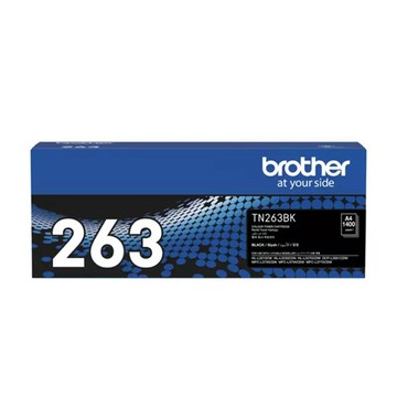 BROTHER TN-263BK 原廠標準容量黑色碳粉匣(適用:HL-L3270CDW、MFC-L3750CDW)