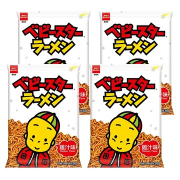 OYATSU 優雅食 BABY STAR 星太郎 點心麵 大雞汁  82g  4包