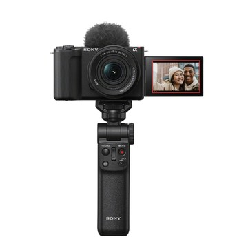 SONY Vlog camera ZV-E10 II + SELP16502 手持握把組 黑 (公司貨) ZV-E10M2K