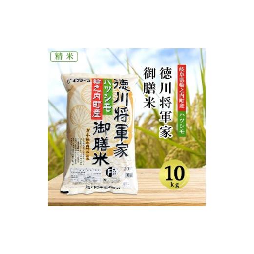 ふるさと納税 岐阜県 輪之内町 ＜毎月定期便＞＜岐阜県輪之内町産米ハツシモ＞徳川将軍家御膳米(精米) 10kg全6回