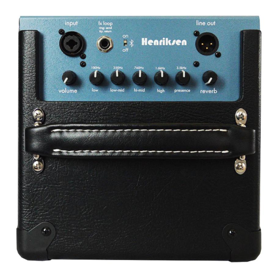 Henriksen Amplifiers The Blu SIX 6インチスピーカー搭載 小型ギターアンプ コンボ