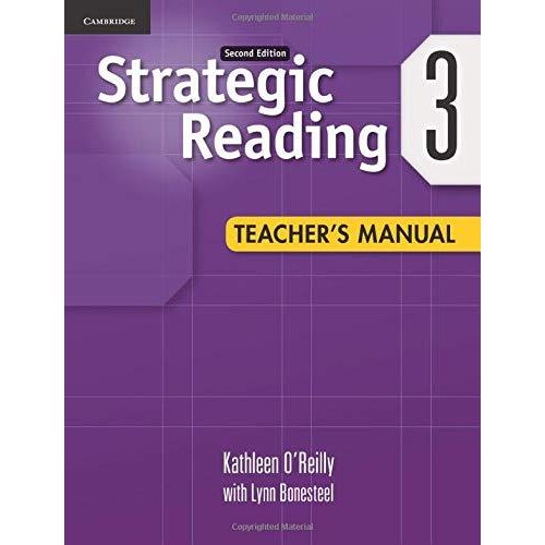 Strategic Reading E Level Teacher s Manual