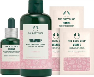 【THE BODY SHOP】維E保水基礎組