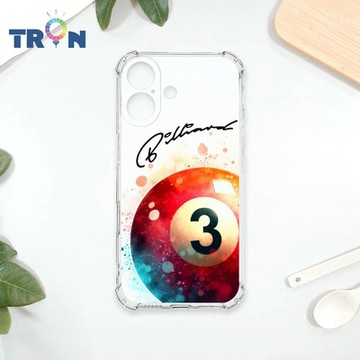 TRON IPhone 16 玩撞球 四角防摔 軟殼 手機殼