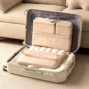 Mr.box  壓縮六合一旅行收纳袋-可套壓缩款 三色可選