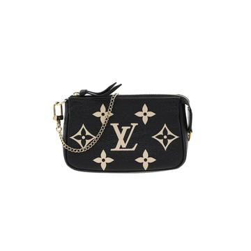 LOUIS VUITTON M80732 MONOGRAM EMPREINTE 經典老花皮革壓紋迷你手提包鍊條包