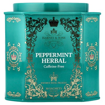 Harney & Sons, 薄荷草本，無咖啡萃取，30 包，2.11 盎司（60 克）