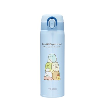 【THERMOS膳魔師】不銹鋼真空保溫瓶_角落小夥伴_基本款篇_500ml