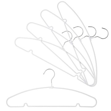 男士用防滑衣架 LM01 W45 WH 5入 NITORI宜得利家居