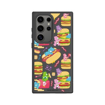 Galaxy S24 Ultra SolidSuit 黑 - Care Bears - 美食派對