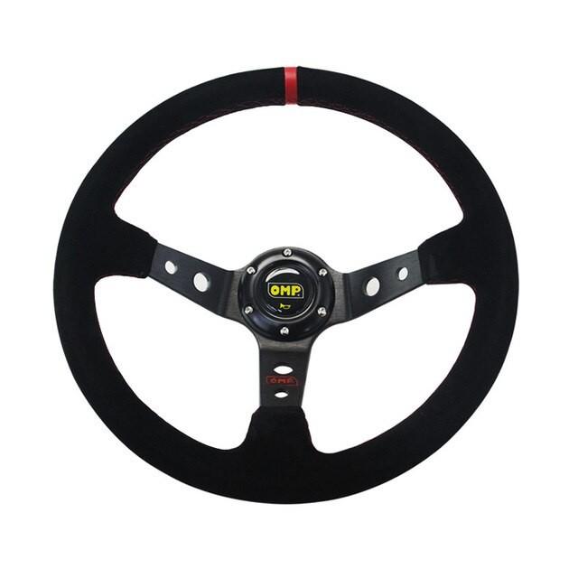 車 ラリーレースドリフト OMPステアリングホイール ハンドル