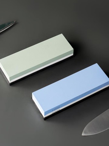 家用雙面磨刀石磨刀器白剛玉磨石快速磨菜刀神器廚房工具 幸福驛站