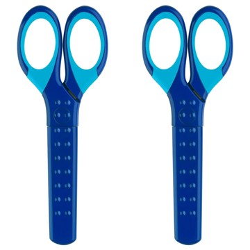 FABER-CASTELL 輝柏 好點子安全剪刀  藍色  2支