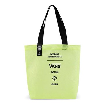 Vans Logo Printed PVC Tote Bag 'Green Black'