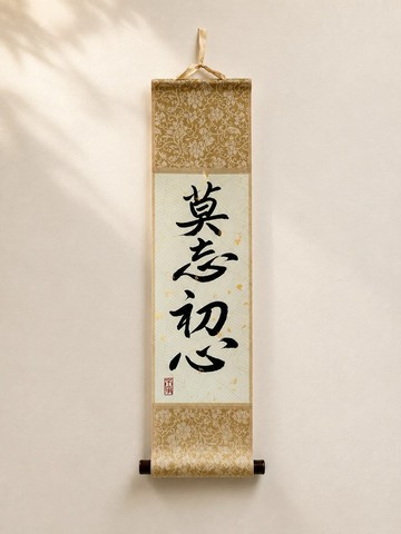行書手寫祈福掛飾_掛軸(1-4字)