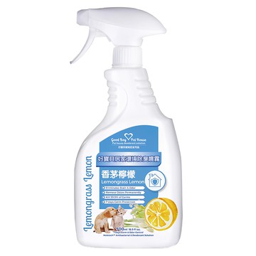 GBPH 好寶貝 居家環境除臭噴霧 香茅檸檬 適用於寵物家庭  500ml  1瓶