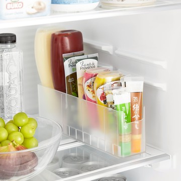 日本【YAMAZAKI】tower冰箱調味料收納架(白)