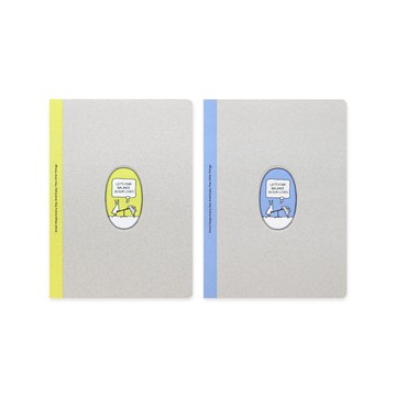 不受限年月日的日記筆記本(共7款) 半年日記黃色