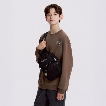 兒童 PRIME 斜背包 - 黑色