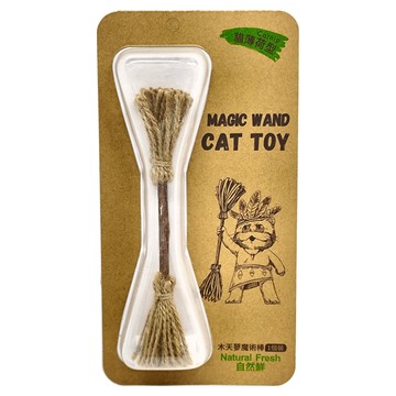 自然鮮 木天蓼魔術棒 貓玩具  棕色  1支