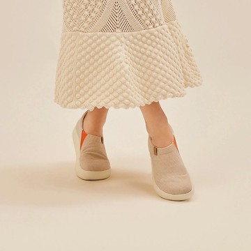 【 Uin 】西班牙原創設計 | 托萊多10 卡其棕 彩繪休閒 女鞋