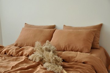 粘土麻羽絨被套 / 柔軟麻/ 被套 / 被套