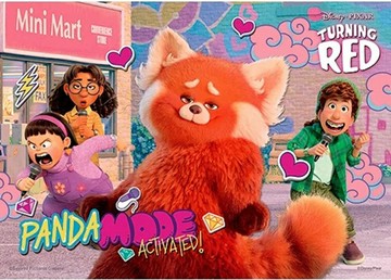 【拼圖貓】百耘圖 - TURNING RED 青春養成記(2)拼圖108片 HPD0108-213