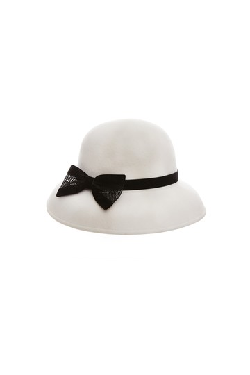 優雅羊毛淑女帽