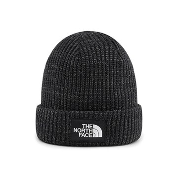 The North Face 北臉 帽子 毛帽 保暖 黑灰 NF0A3FJWJK3