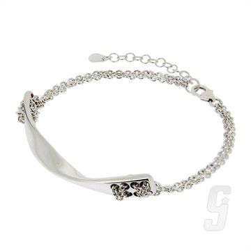 赤軍寶飾-幾何-銀色序曲手鍊