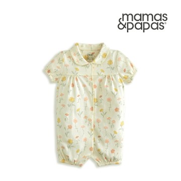 Mamas&Papas 向陽向日葵-短袖連身寬褲