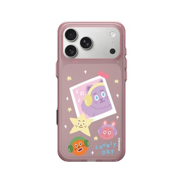 iPhone 17 Pro Max Clear (相機按鈕) 晶醺玫 - 煎妮花 JENNYHUA - Lovely day with my friends