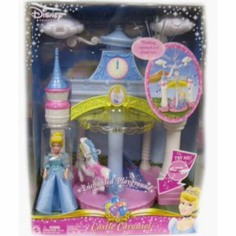 定番の中古商品 Musical Cinderella Enchanted Princess 送料無料 Disney ディズニープリンセス シンデレラ Castle ディズニープリンセス Playsetシンデレラ Carousel Kenzamarket Com